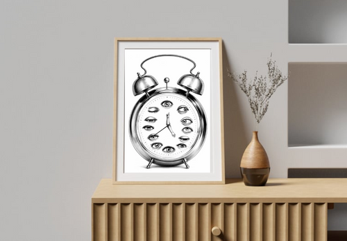 ‘Alarmed’ Print